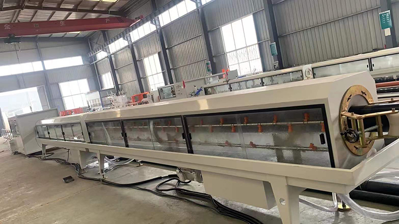 110-250-315HDPEMPP给水电力管两层三层共挤复合管材生产线 制管机器