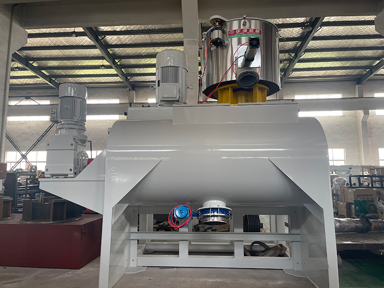 8002000 8002500 10003000PVC粉末冷热高速混合机组变频器 卧式混合机组 PVC搅拌机