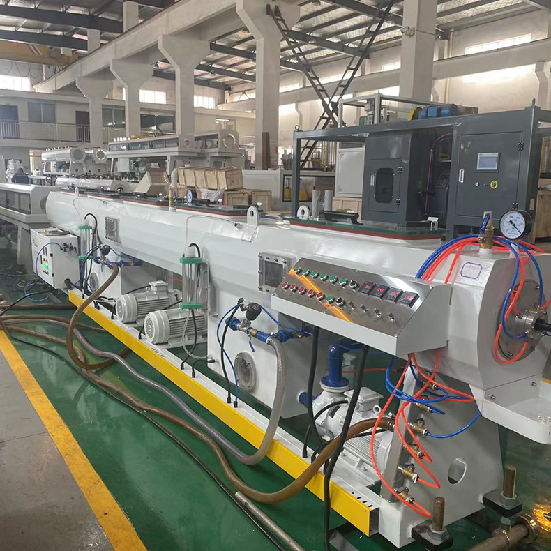 HDPE三层共挤塑料管材生产设备 张家港高速复合管材挤出机机器