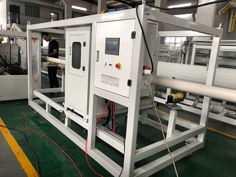 PVC110-315-400给水管挤出机生产线 PVC树脂粉末管材制管机设备