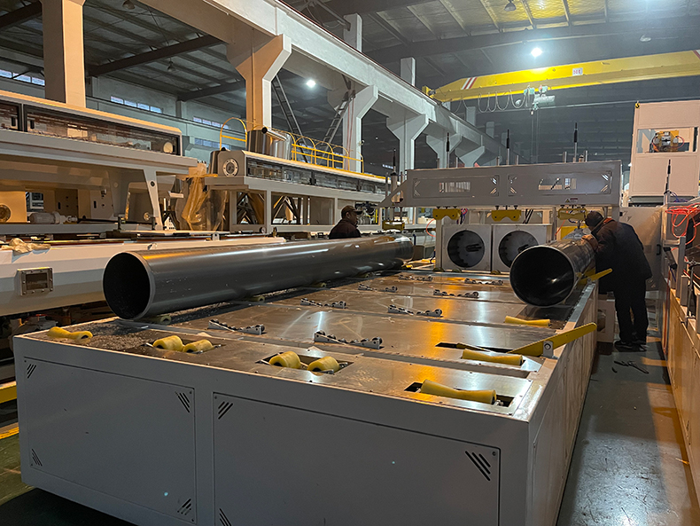 PVC110-400管材生产线 PVC给水排水塑料管材生产设备